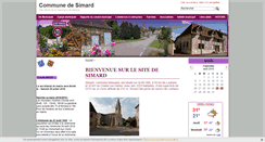 Desktop Screenshot of mairie-simard.fr